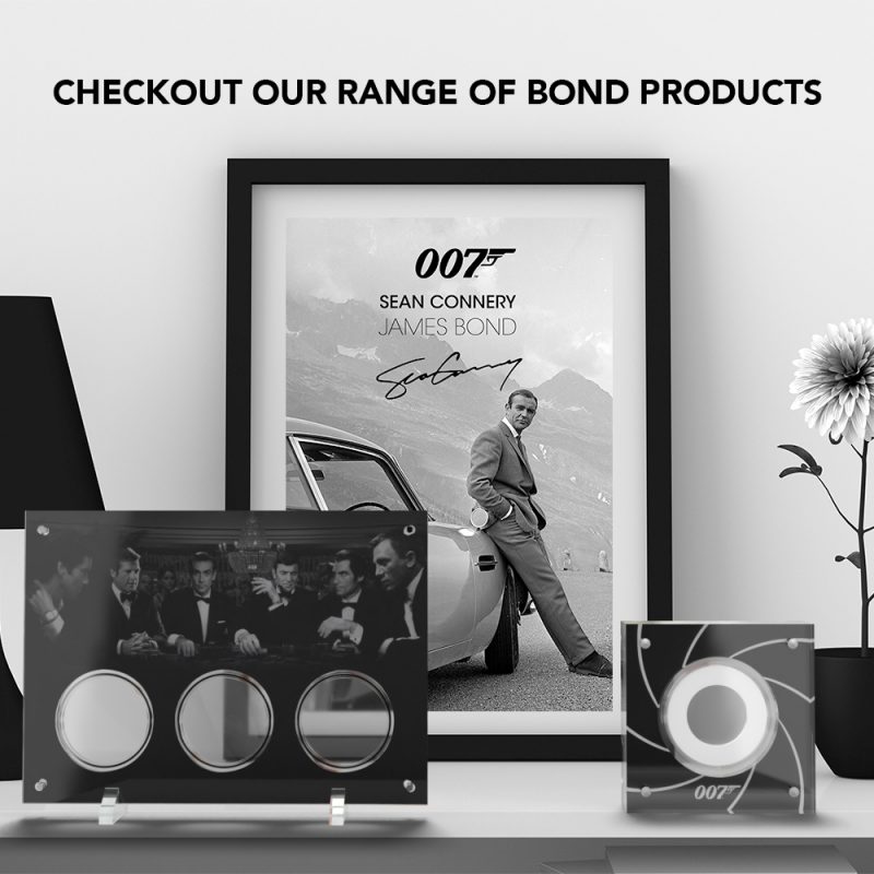 Sean Connery James Bond Wall Art Print Poster A4 - Image 2