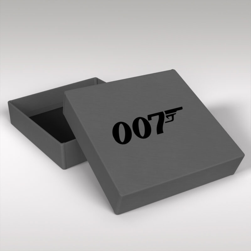 60 Years of James Bond Coin and Acrylic Display Case Holder - Image 8