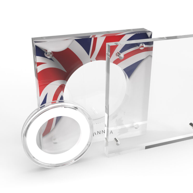 One Ounce 1oz Gold Britannia Acrylic Coin Display - Image 3