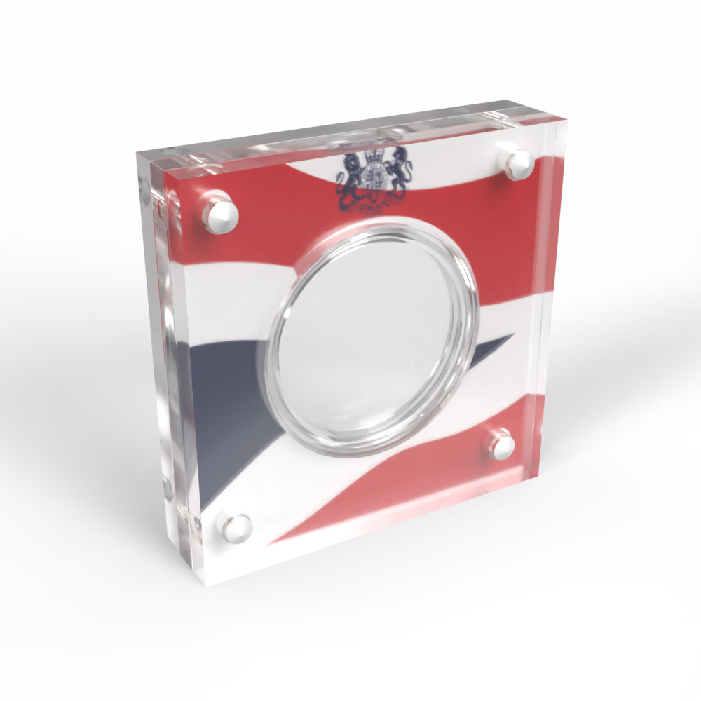 Concorde £5 British Airways Acrylic Coin Display Case Holder - Image 3