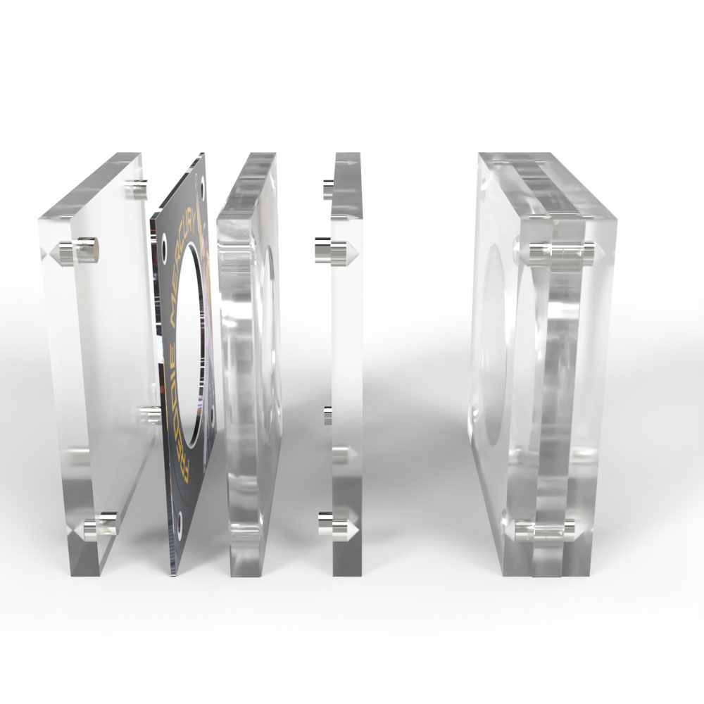 Freddie Mercury Music Legends Acrylic Coin Display Case Holder - Image 3