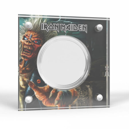 Iron Maiden Music Legends Acrylic Coin Display Case Holder
