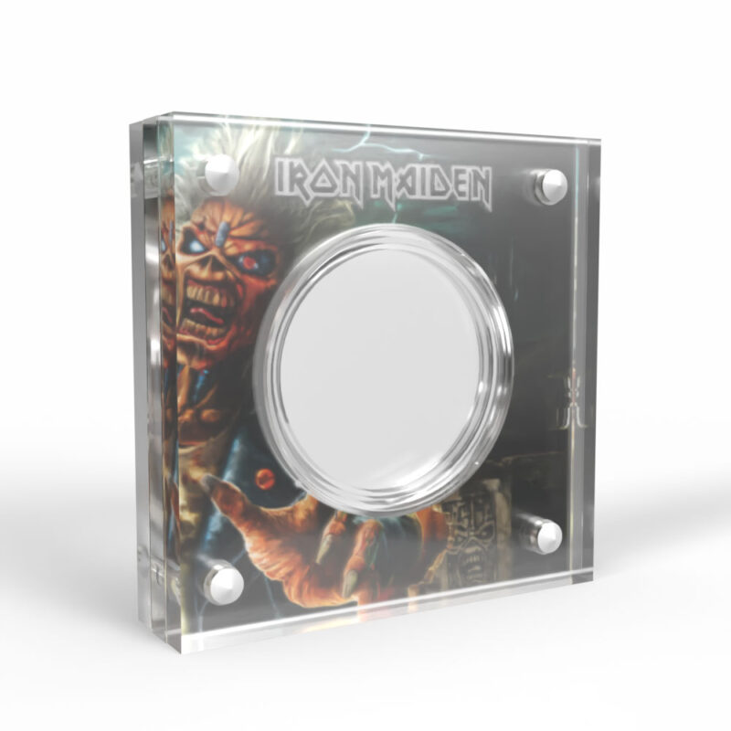 Iron Maiden Music Legends Acrylic Coin Display Case Holder - Image 3