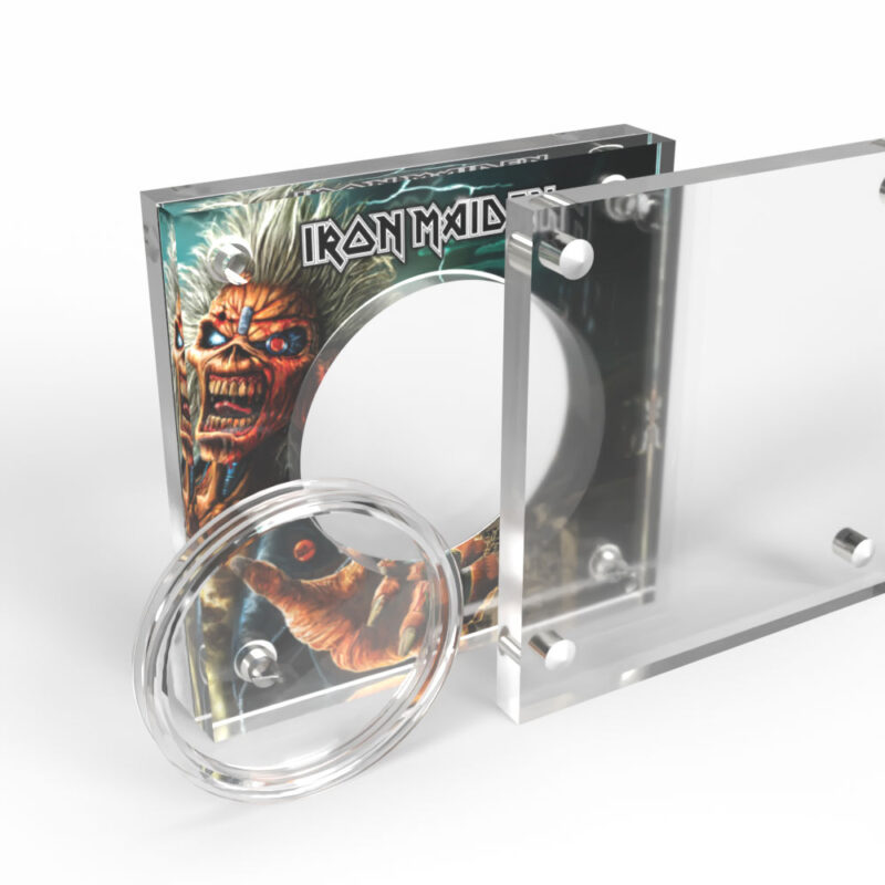 Iron Maiden Music Legends Acrylic Coin Display Case Holder - Image 4