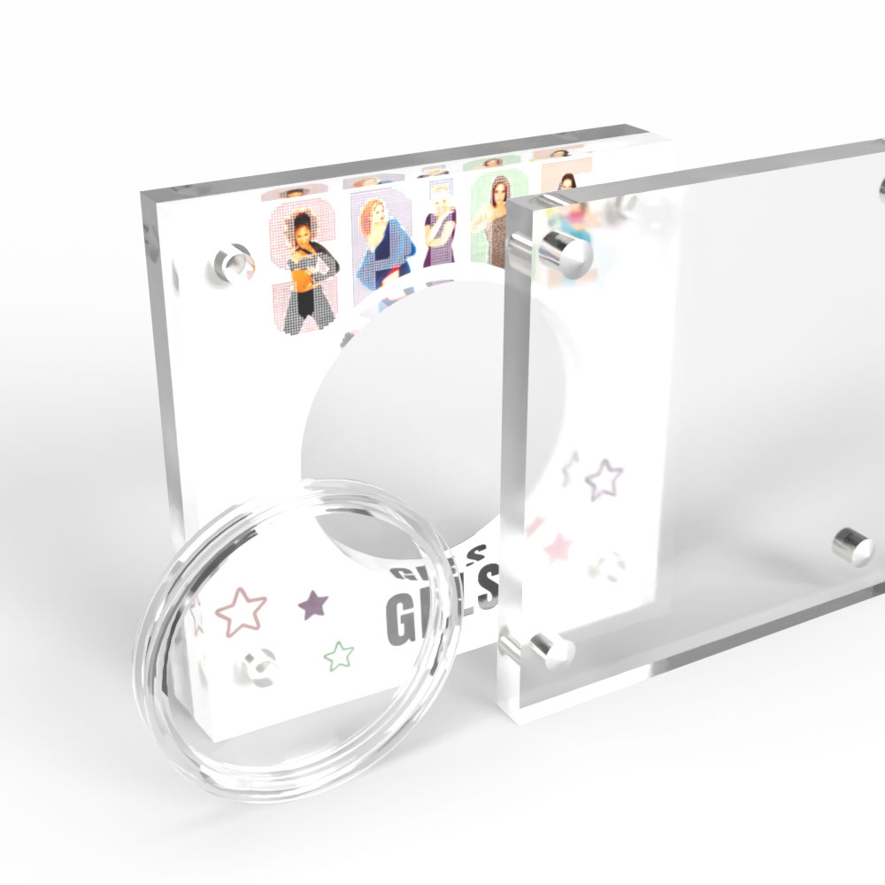 Spice Girls Music Legends Acrylic Coin Display Case Holder - Image 6