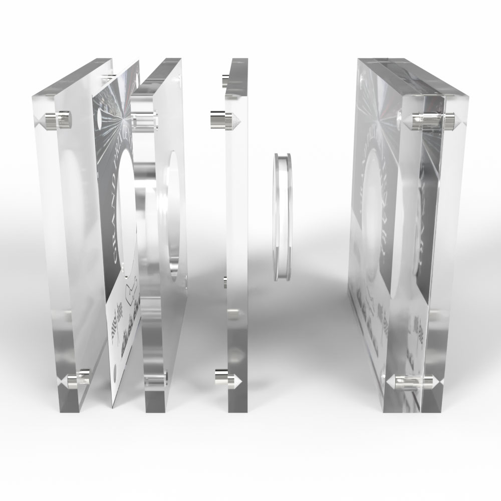 GRAND PRIX Centenary 50p Coin Display Acrylic Holder - Image 2