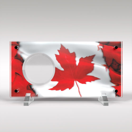 1oz Canadian Maple Leaf Coin Acrylic Acrylic Coin Display
