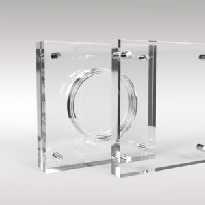 £5 Pound 38.61mm Royal Mint Coin Acrylic Coin Display Case Holder - Image 2