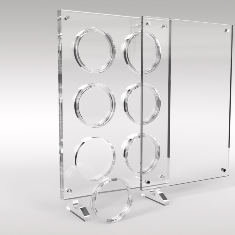 Lord of the Rings 12 Coin Acrylic Display Case Holder - Image 3