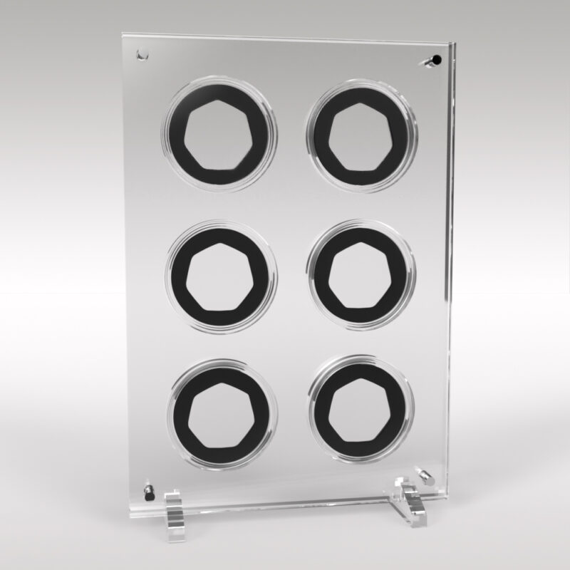 Star Wars 12 Coin Acrylic Display Case Holder - Image 5