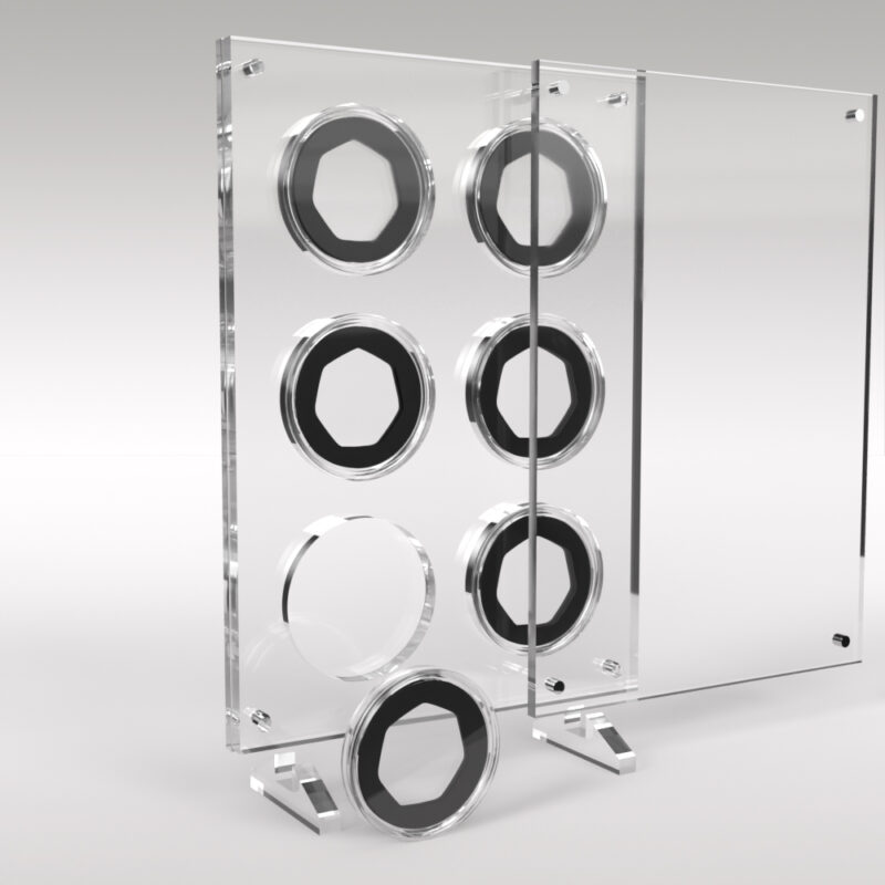 Star Wars 12 Coin Acrylic Display Case Holder - Image 4