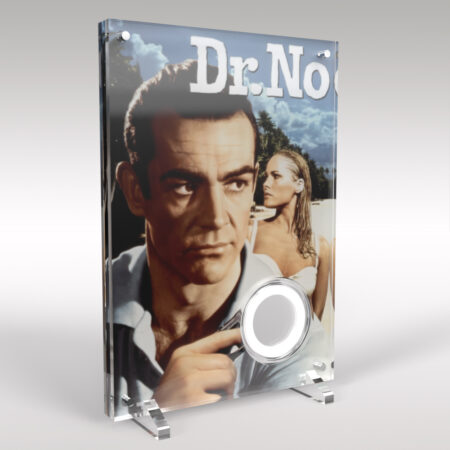 Sean Connery 007 James Bond Dr No Coin Display