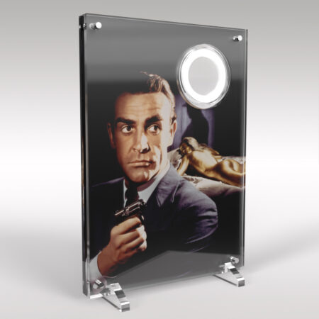 Sean Connery 007 James Bond Goldfinger Coin Display