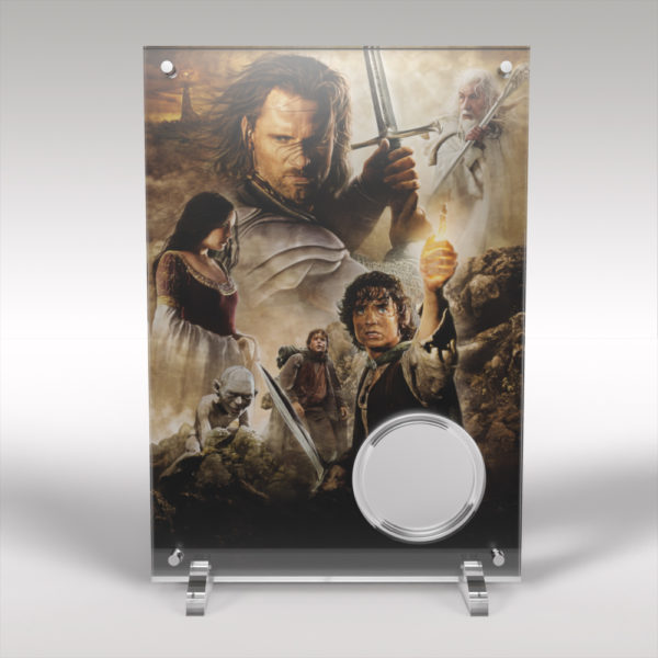 The Lord of the Rings Acrylic Coin Display Stand