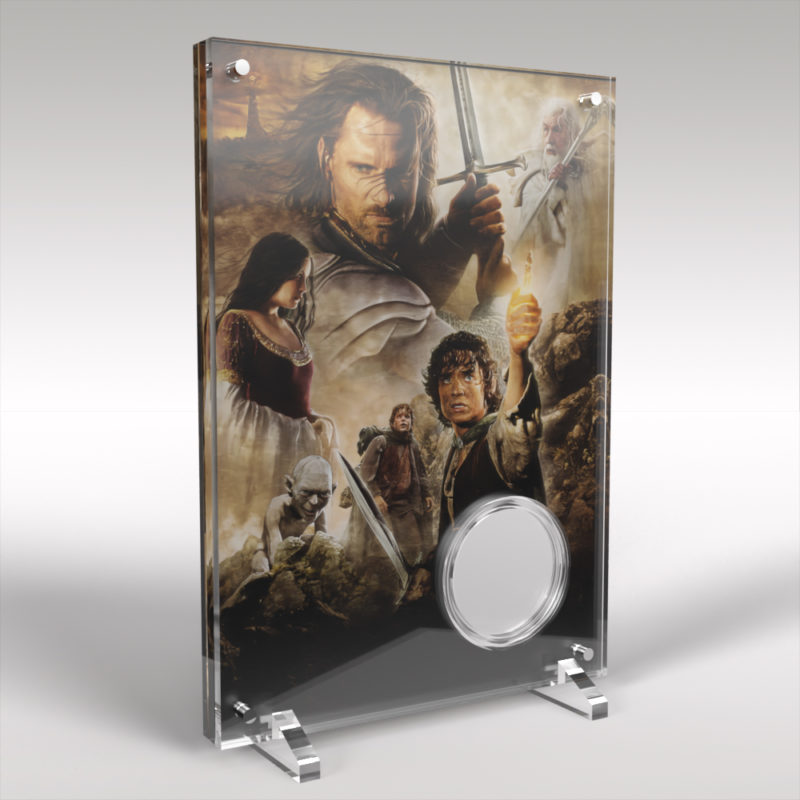 The Lord of the Rings Acrylic Coin Display Stand - Image 2