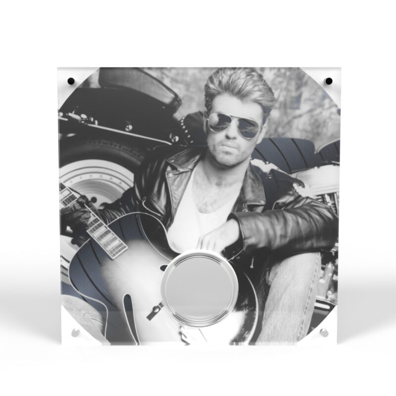 George Michael Acrylic Coin Display