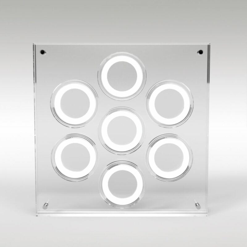 Two Pound Coin Collection Premium Acrylic Display Stand Holder Case - 7 Coins - Image 6