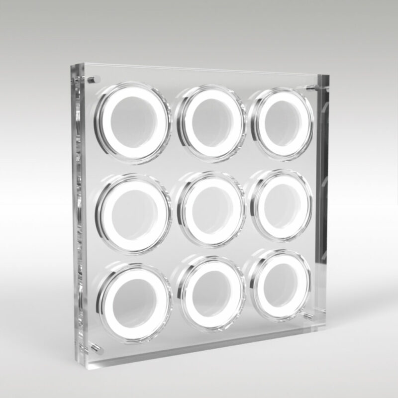 Two Pound Coin Collection Premium Acrylic Display Stand Holder Case - 9 Coins - Image 5
