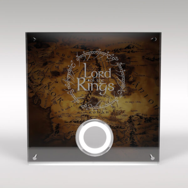 Lord of the Rings JRR Tolkien £2 Coin Acrylic Display Case Holder