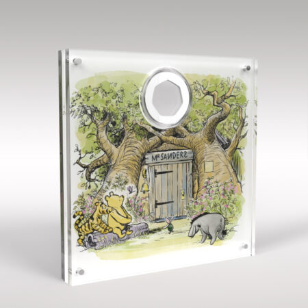 Classic Winnie the Pooh and Friends 50p Coin Royal Mint CoinArt Display