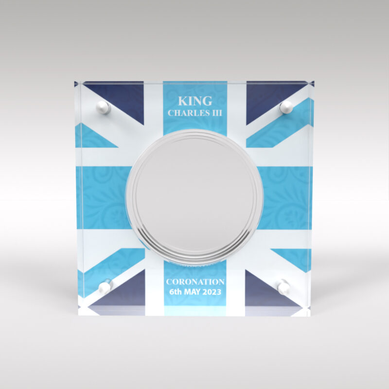 King Charles Coronation Coin 50p Five Pound Acrylic Display Case Holder - Image 6