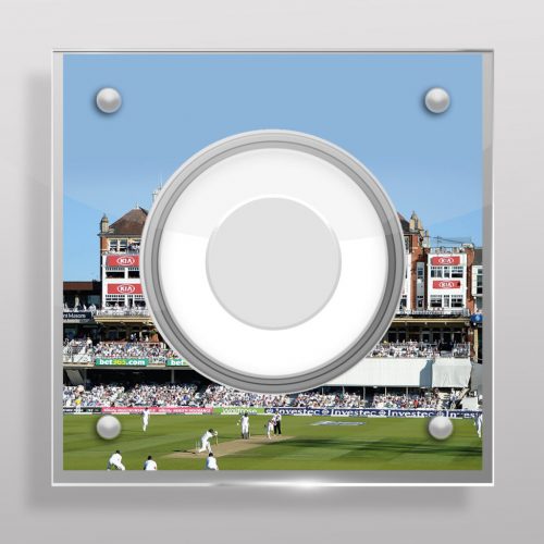 C for Cricket A-Z 10p Coin Acrylic Coin Display