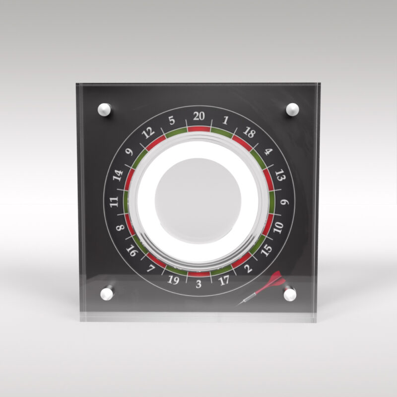 Dartboard Pub Game Themed £2 Coin Acrylic Display Case Holder - Image 3