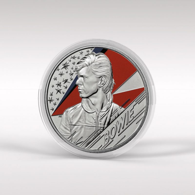 2020 Royal Mint David Bowie Five Pound Coin in Display - Image 3