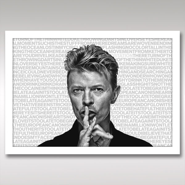 David Bowie Wall Art Print Poster Print Unframed