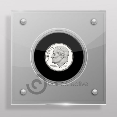 US Dime Acrylic Coin Display Case