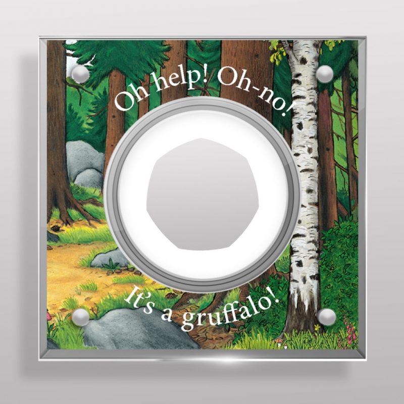 Gruffalo 50p Coin Acrylic Coin Display for Royal Mint Coin