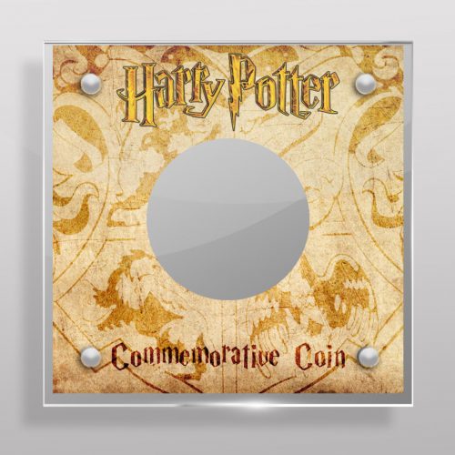 Harry Potter 35mm Commemorative Medal Acrylic Display