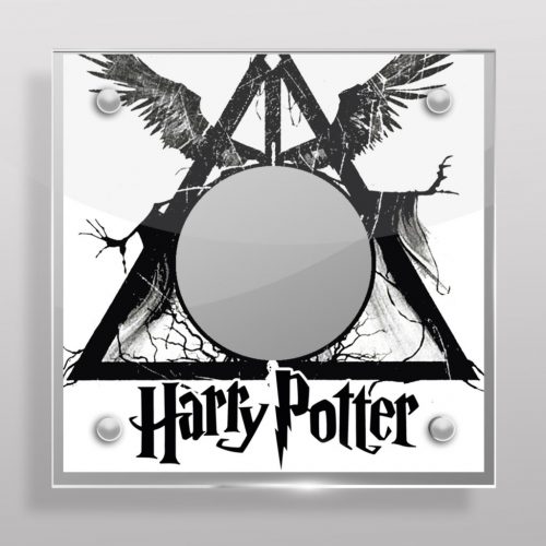 Harry Potter 35mm Commemorative Medal Acrylic Display