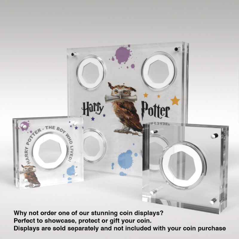 Albus Dumbledore Harry Potter 2023 Coloured Decal BU 50p Coin 3 - Image 2