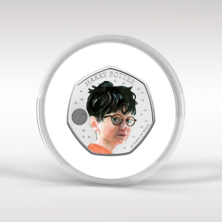 Harry Potter 2022 Coloured Decal BU 50p Coin 1