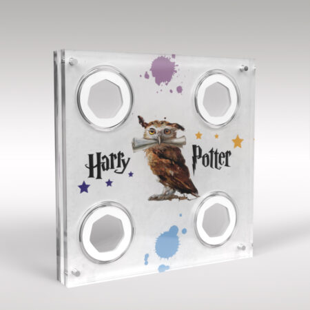 Harry Potter 50p 4 Coin Acrylic Display Stand