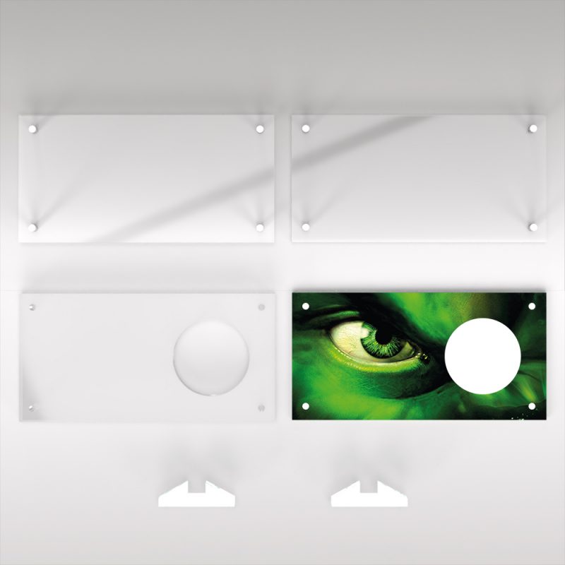 Hulk Marvel 44mm Commemorative Acrylic Display - Image 2