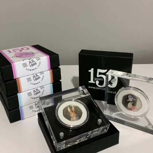 The Beatrix Potter Collection 2016, 2017 & 2018 50p Coins UK, Royal Mint Coins