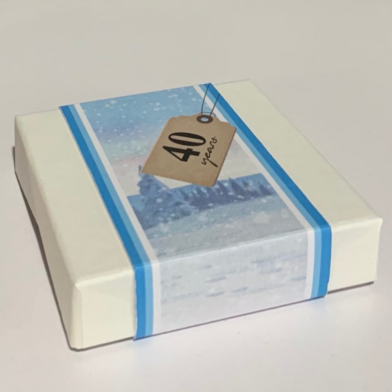 2018 Snowman 50p Fifty Pence BU Coin in Perspex Display with Colour Decal - Image 4