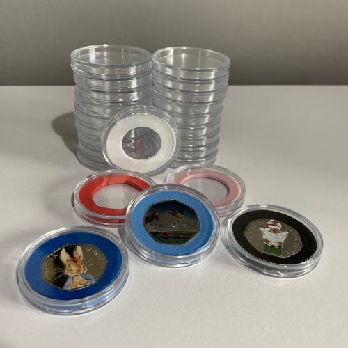 20p Coin Foam Inserts - 40mm x 10 Pack