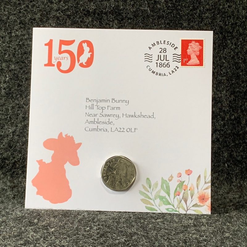 Beatrix Potter Coin Collection 50p Coins and Stamp Presentation Packs 2017 - Image 2