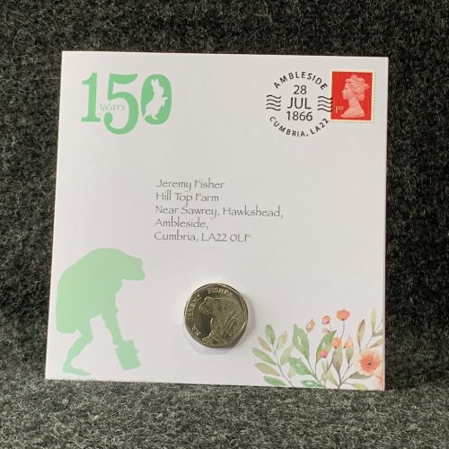 Jeremy Fisher 50p Coin, Beatrix Potter Coin Collection 2017