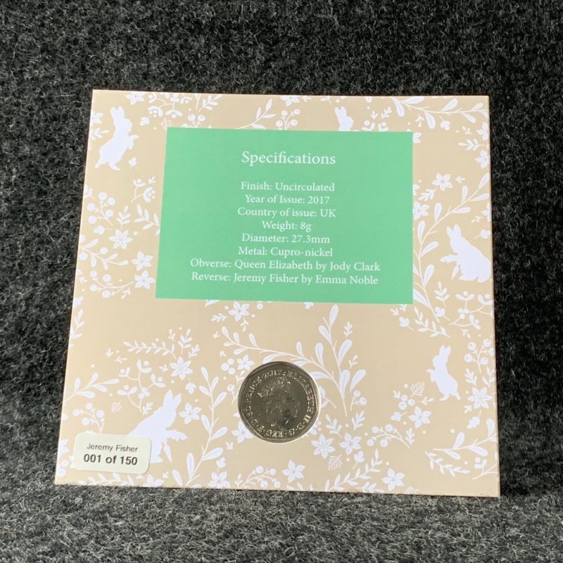 Beatrix Potter Coin Collection 50p Coins and Stamp Presentation Packs 2017 - Image 7