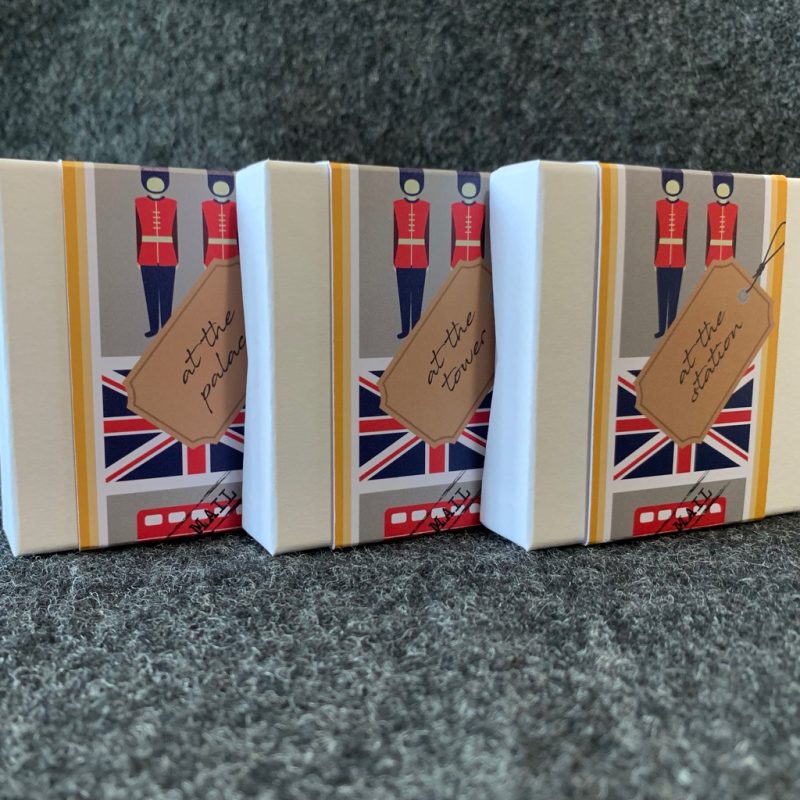 Paddington Bear 'At the Palace', 'At the Station', 'At the Tower' Perspex 50p Display Coin Collection - Image 2