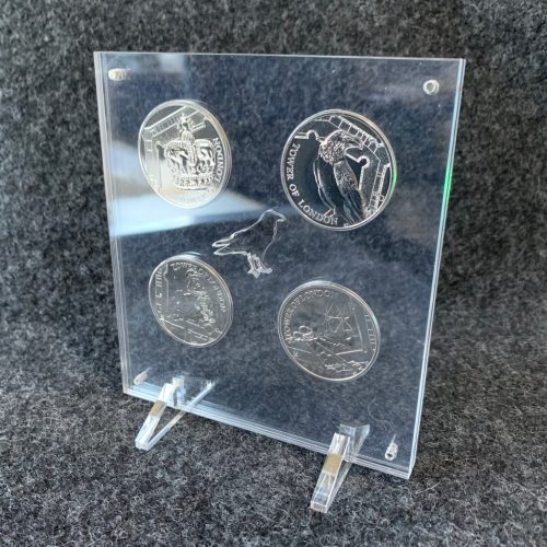 Tower of London £5 Coin Acrylic Display - Display Only, No Coins