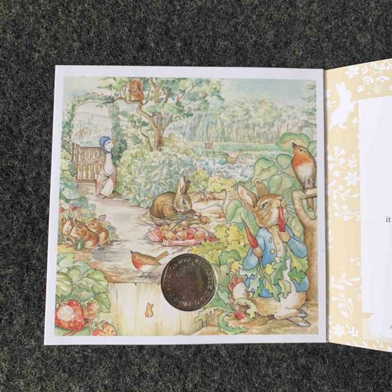 Peter Rabbit 2016, 2017 and 2018 Coloured 50p Royal Mint Coins - Image 4
