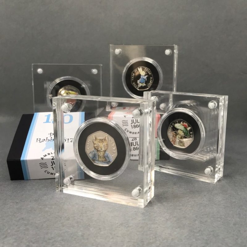 Beatrix Potter BU 50p Collection 2017 Brilliant Uncirculated