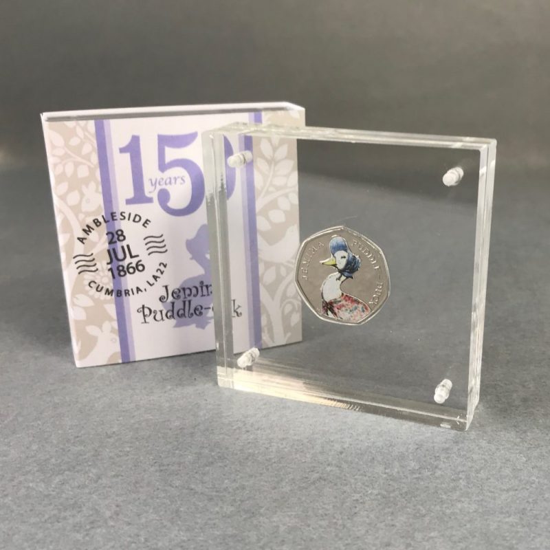 2016-2018 Beatrix Potter Peter Rabbit Collection 50p, Silver Proof Style Display (13 Coins) - Image 4