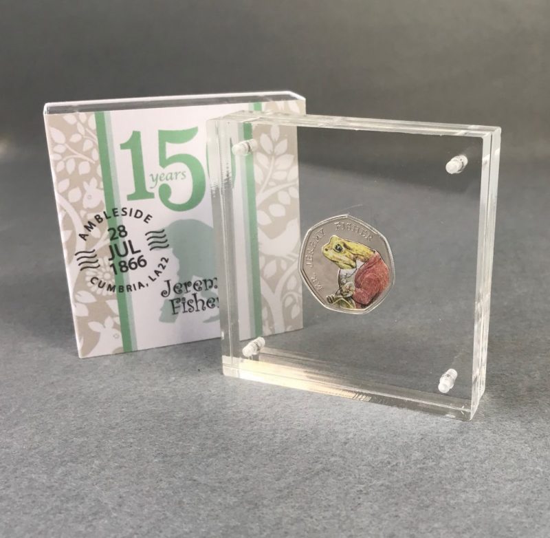 2016-2018 Beatrix Potter Peter Rabbit Collection 50p, Silver Proof Style Display (13 Coins) - Image 7