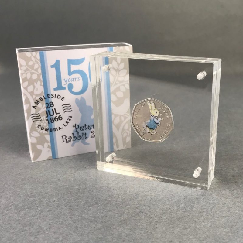 Peter Rabbit 2016, 2017 and Beatrix Potter 50p Coin - 3 Coin Set - Image 4